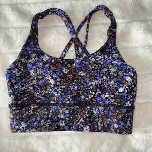 Lululemon size 4 floral sports bra